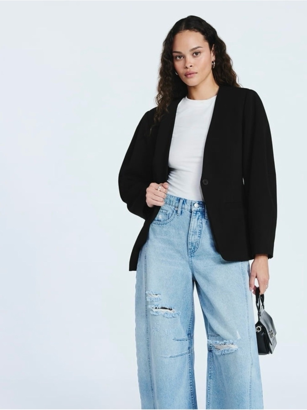 Barrel sleeve blazer by Scoop